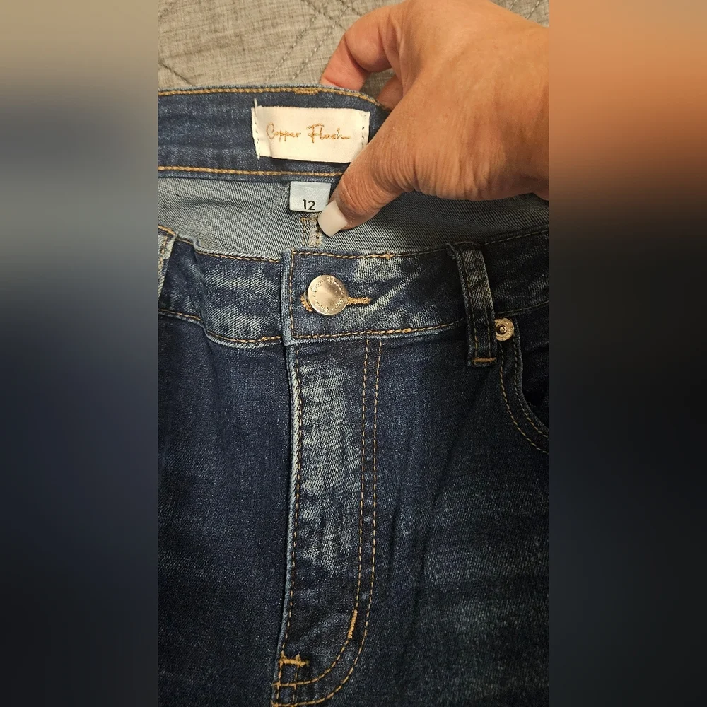 Embellished Blue Jeans - Picture 6 of 7